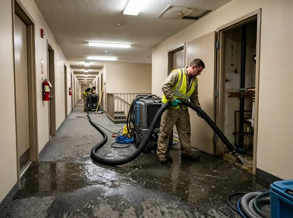 multi-unit-apartment-hallway-f-005 — frequently asked questions, Emergency Burst Pipe Water Extraction & Removal in Kings Mo…